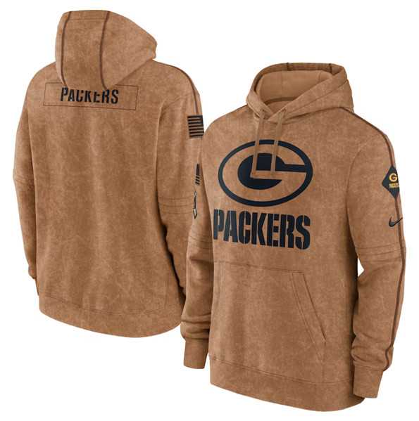 Men's Green Bay Packers 2023 Brown Salute to Service Pullover Hoodie,We sell and wholesale Men's Green Bay Packers 2023 Brown Salute to Service Pullover Hoodie on line form chian!